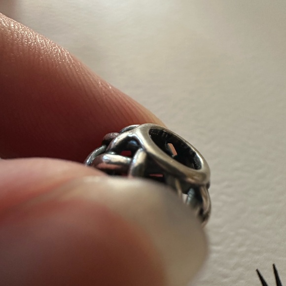 Retired Pandora Forever Entwined Charm - Picture 2 of 2